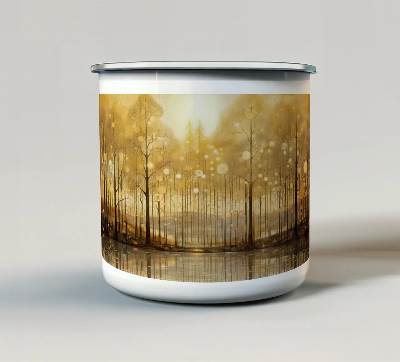 Arte da parete di Imagine tazza in smalto da Imagine