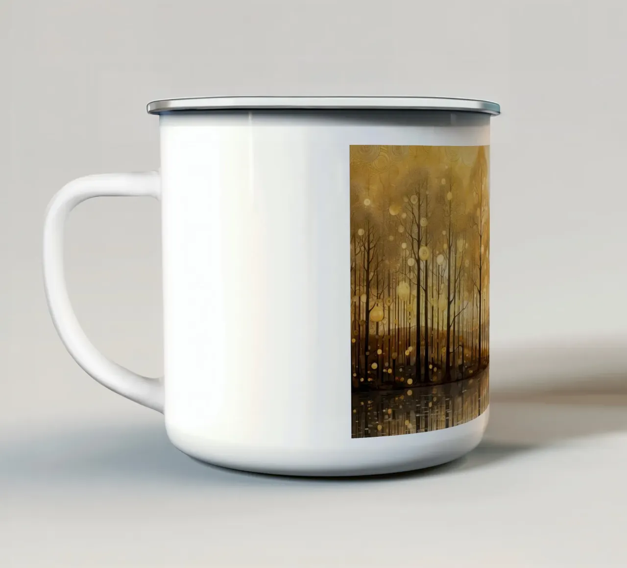 Arte da parete di Imagine tazza in smalto da Imagine