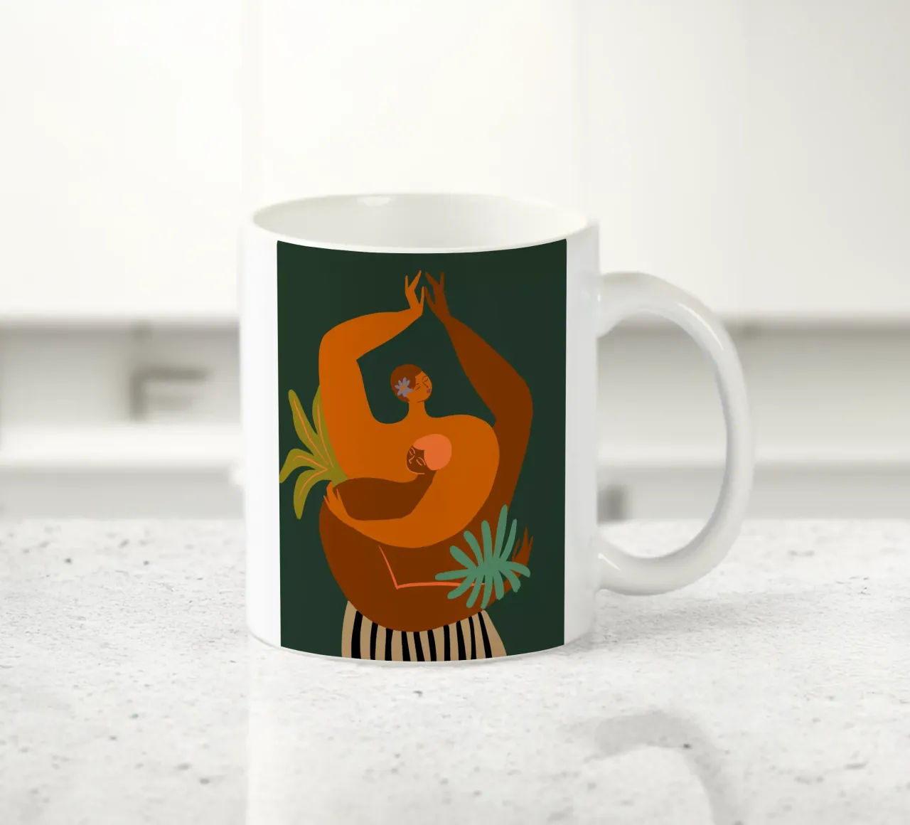 You And Me tazza in ceramica da Arty Guava