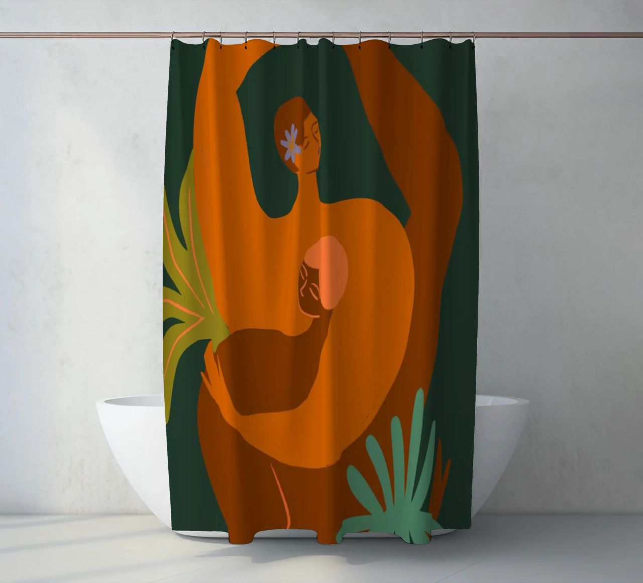 You And Me rideau de douche de Arty Guava