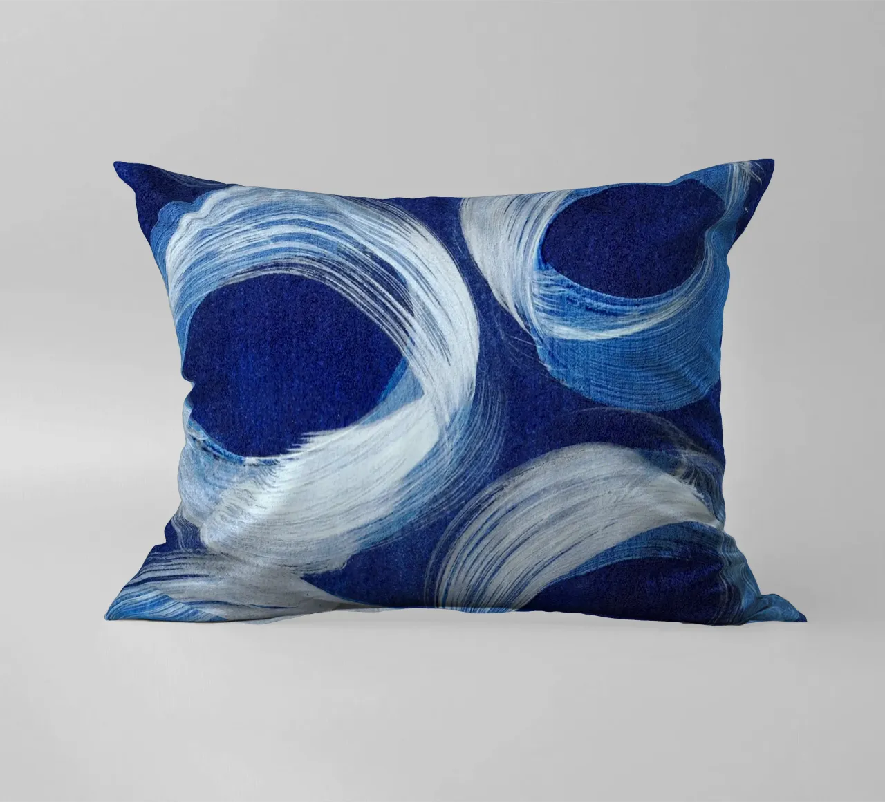 Abstract BLUE Pattern 1 cuscino da manu schimmelmann