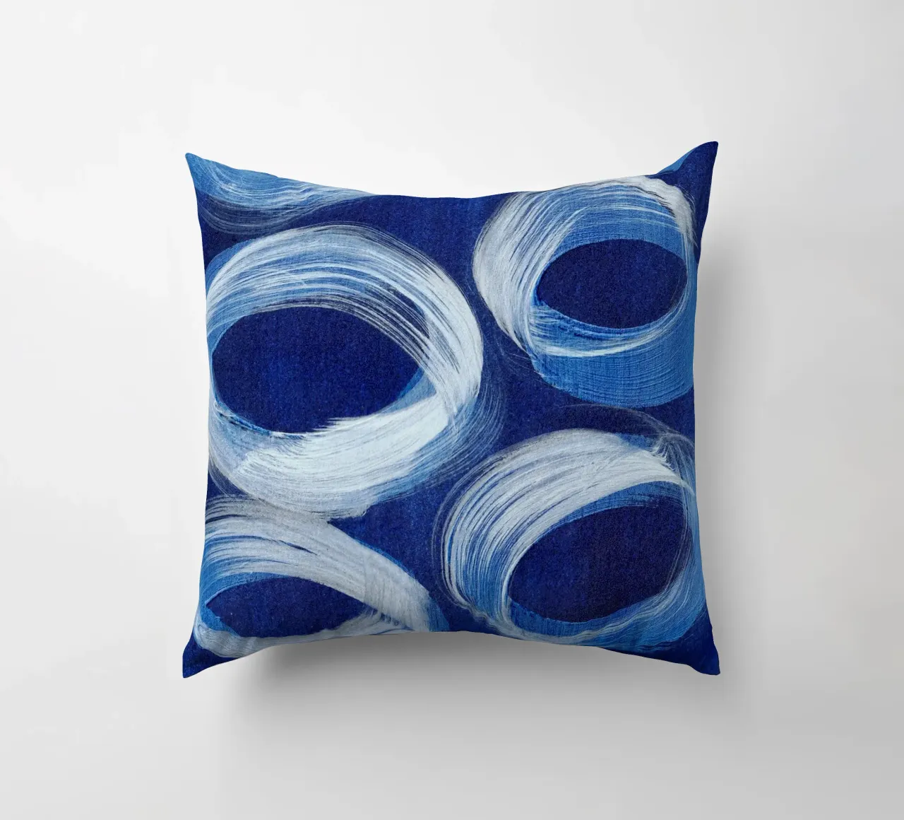 Abstract BLUE Pattern 1 cuscino da manu schimmelmann