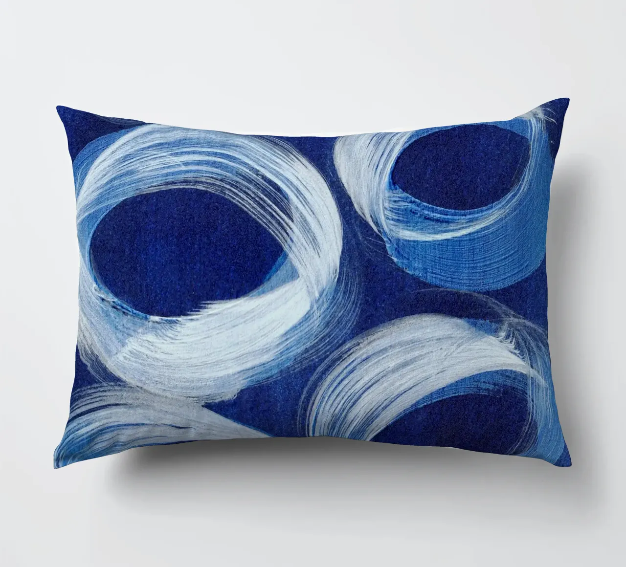 Abstract BLUE Pattern 1 cuscino da manu schimmelmann