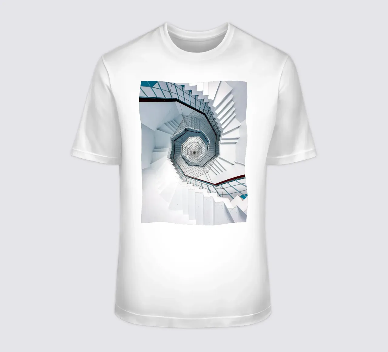 Spiral Steps of Tranquility t-shirt da Thilo Grøsch