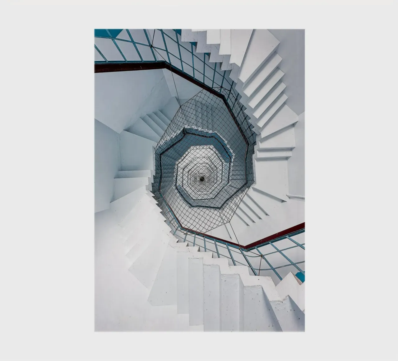 Spiral Steps of Tranquility notebook by Thilo Grøsch