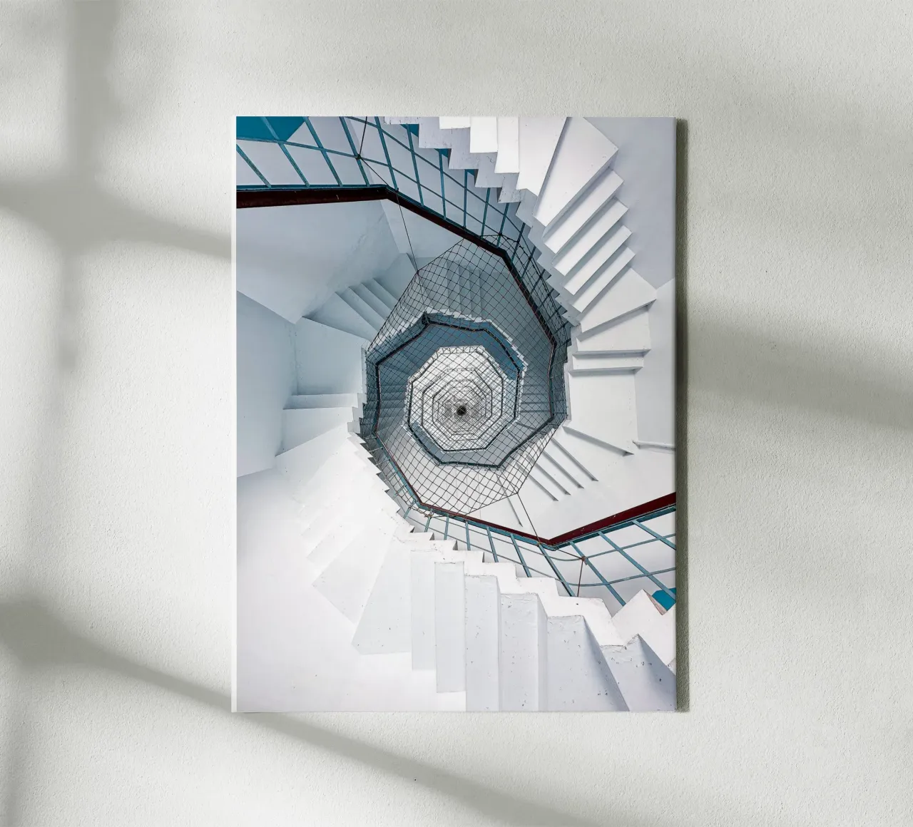 Spiral Steps of Tranquility tela con Cornice a cassetta da Thilo Grøsch