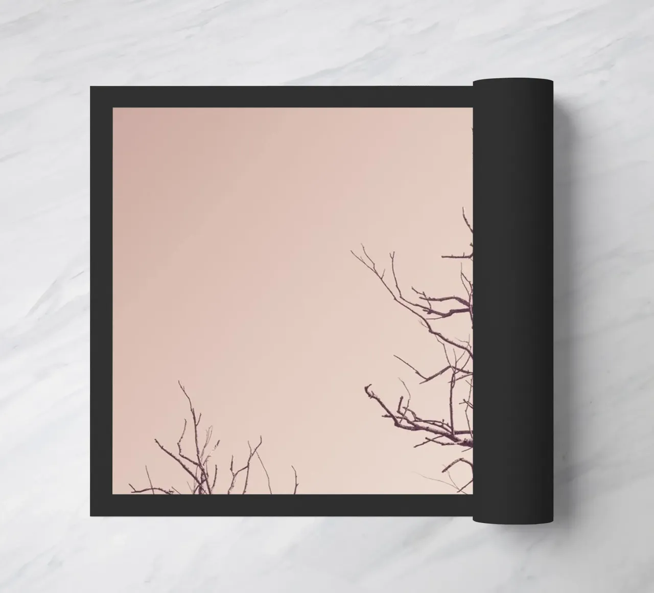 Pink sky and a tree zerbino da photolovers