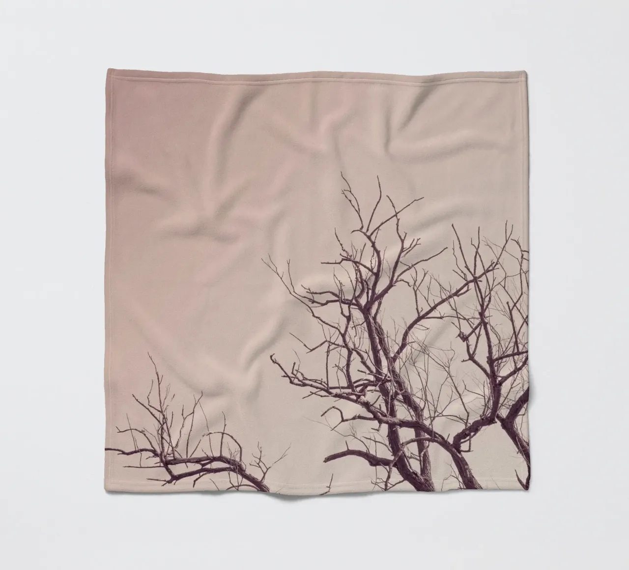 Pink sky and a tree coperta in pile da photolovers