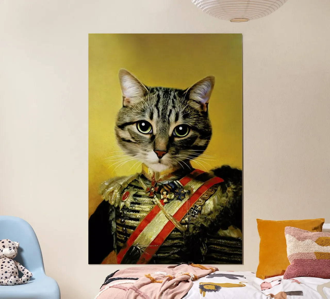 Ivan poster con telaio in plastica da Tein Lucasson