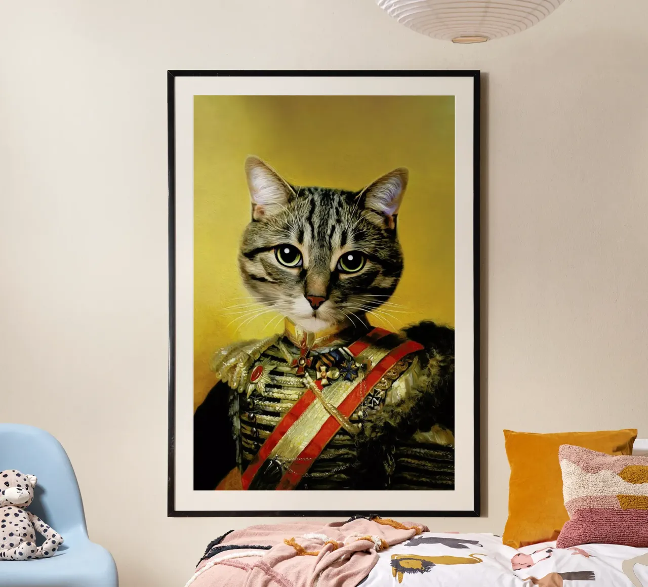 Ivan poster con telaio in plastica da Tein Lucasson