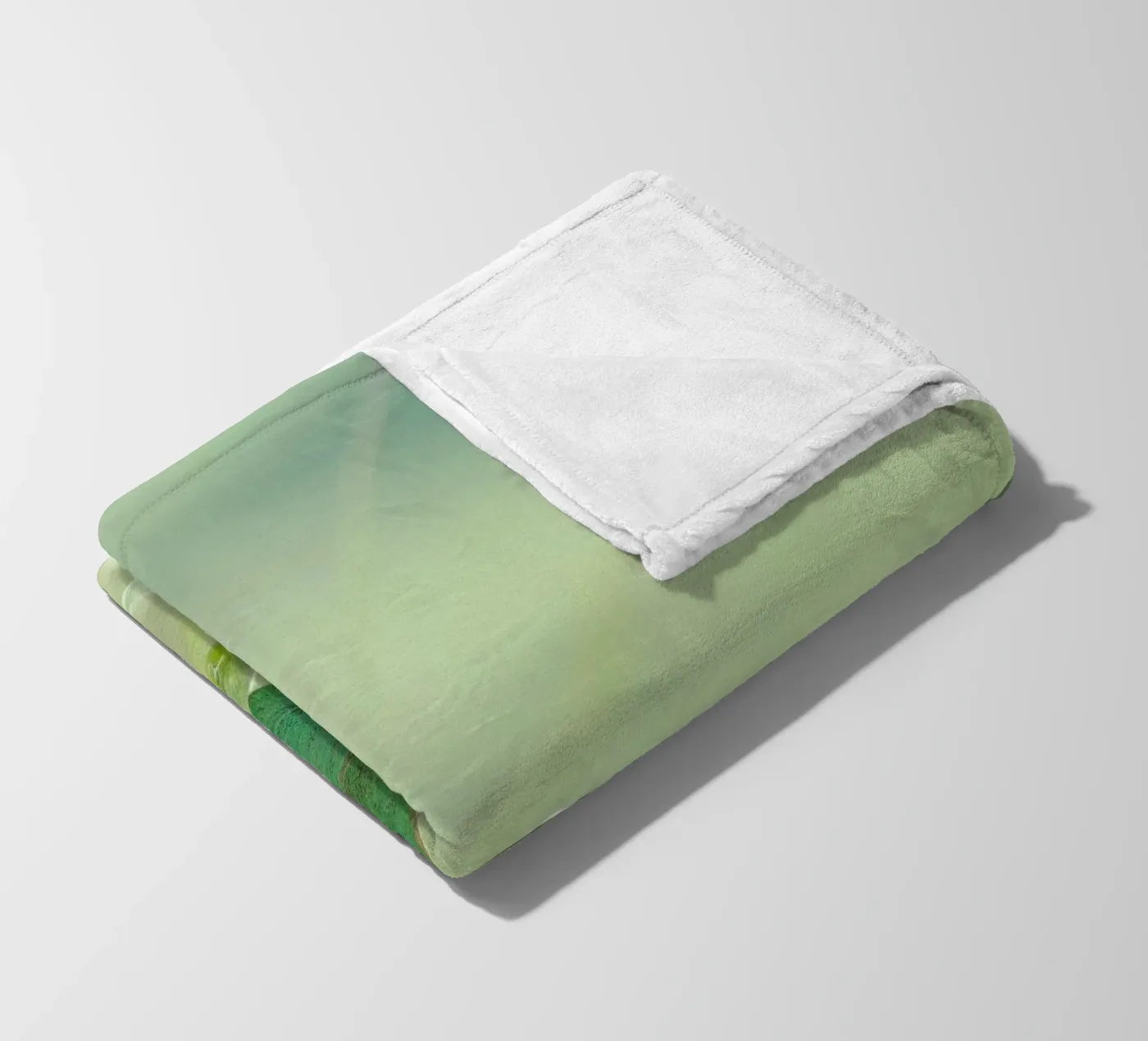 verde farfalla coperta in pile da Earthly Visions