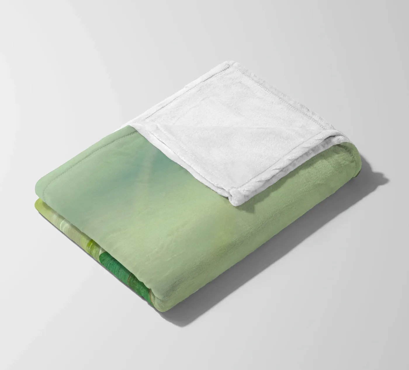 verde farfalla coperta in pile da Earthly Visions
