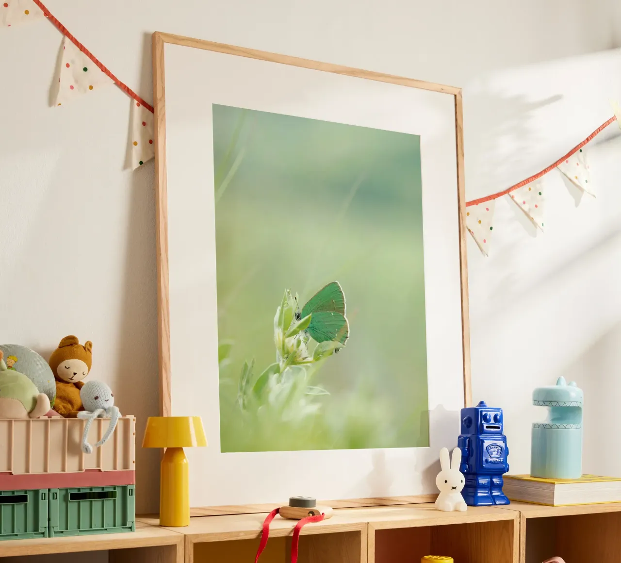 verde farfalla poster da Earthly Visions