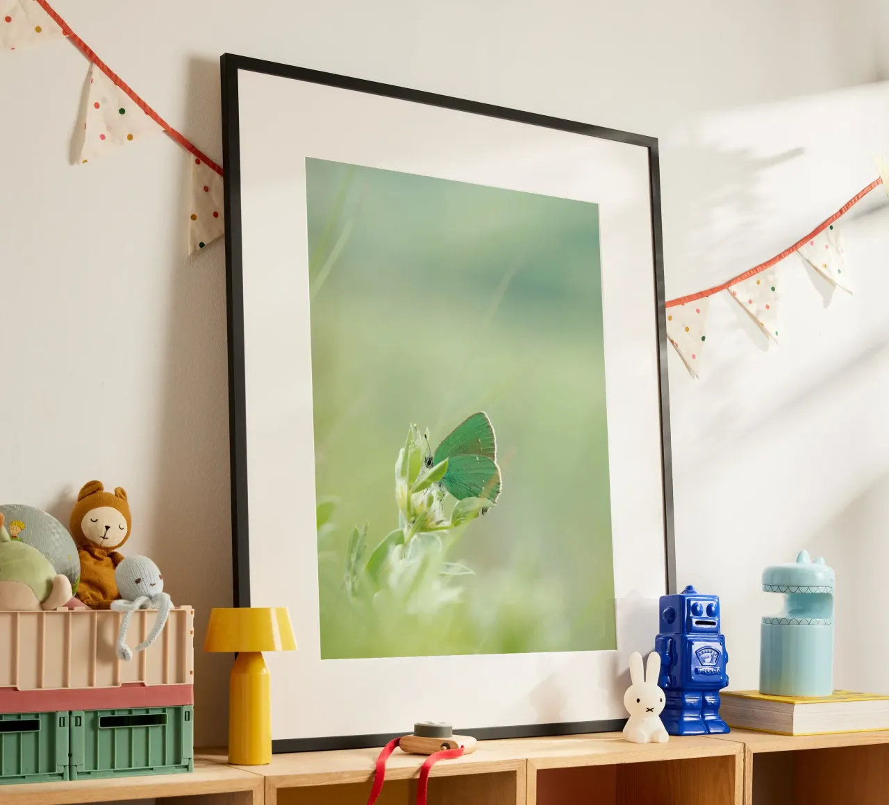 verde farfalla poster da Earthly Visions