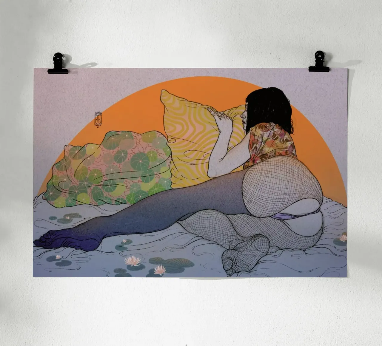 The Sea That Calms Me Down carta hahnemühle da Kaethe Butcher