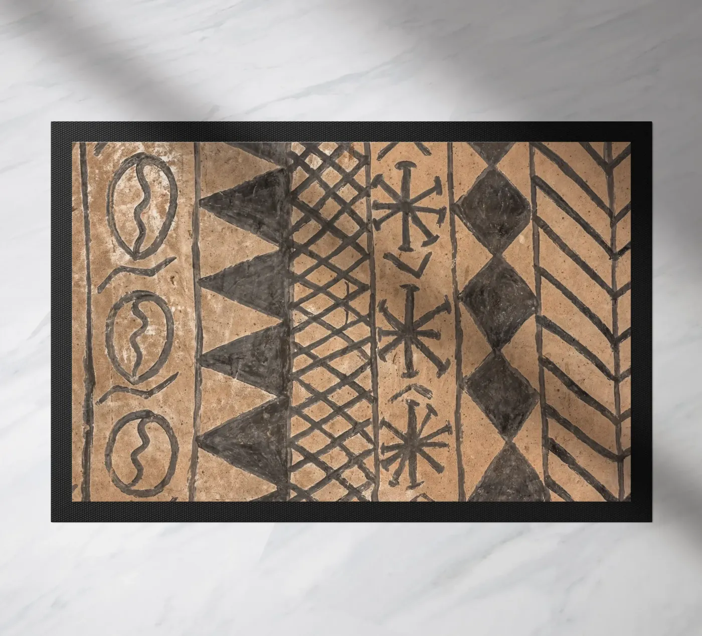 African pattern doormat by photolovers