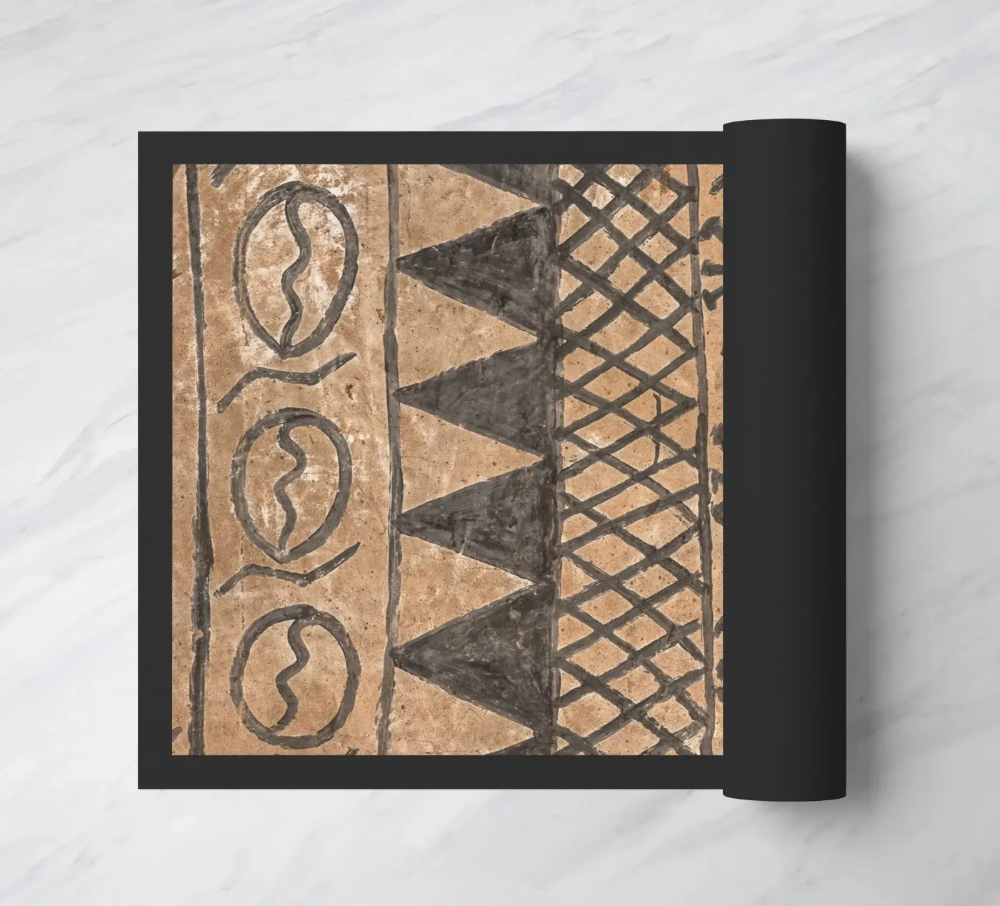 African pattern doormat by photolovers