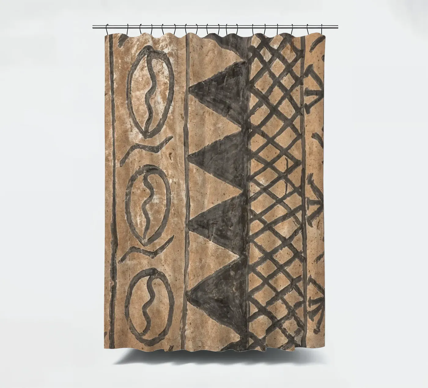 African pattern Duschvorhang von photolovers