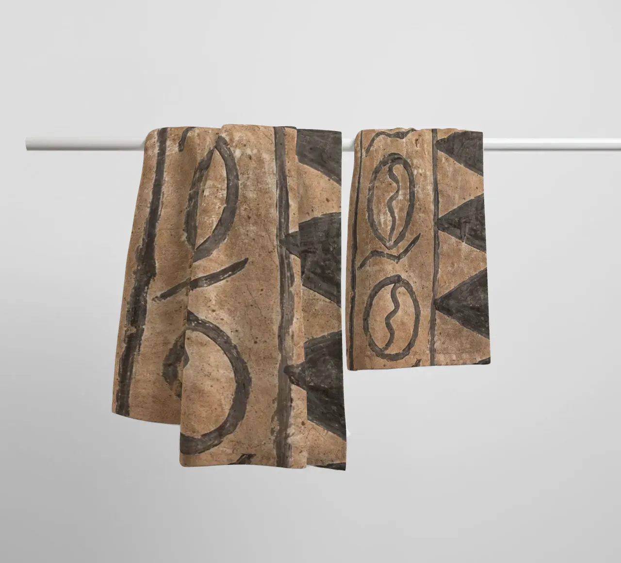 African pattern towel by photolovers