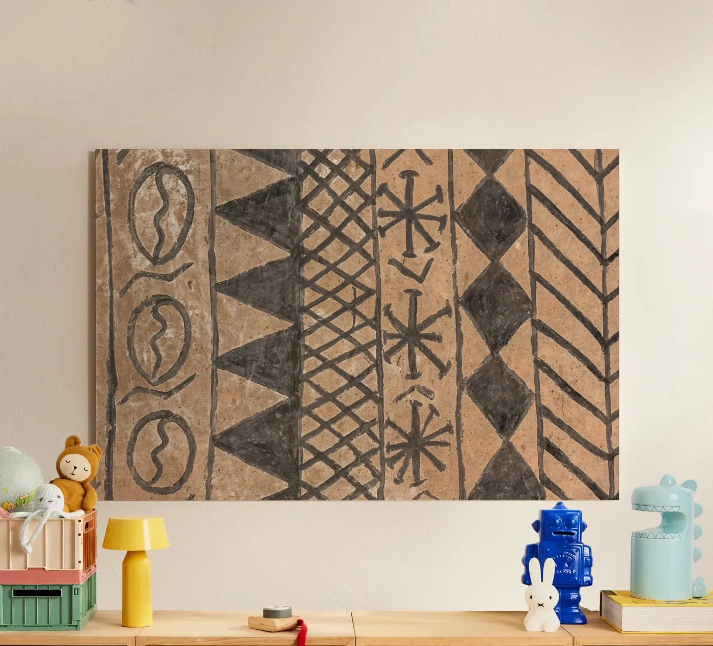 African pattern plexiglas de photolovers