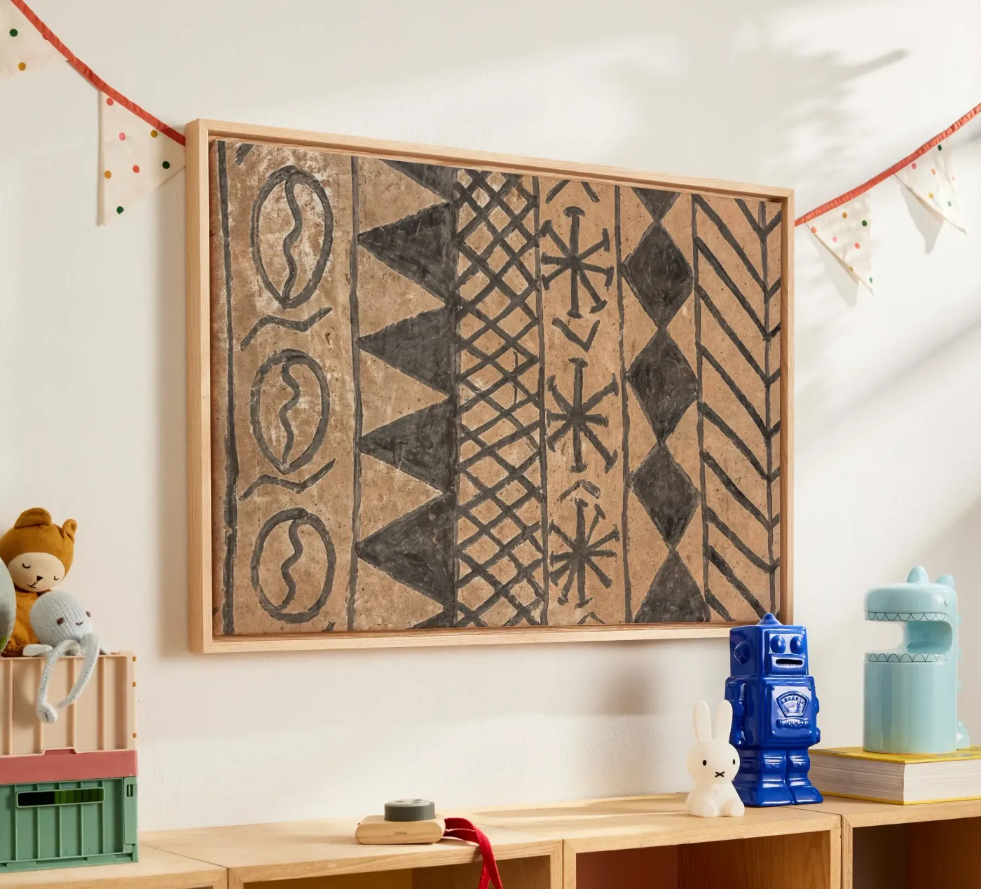 African pattern canvas van photolovers