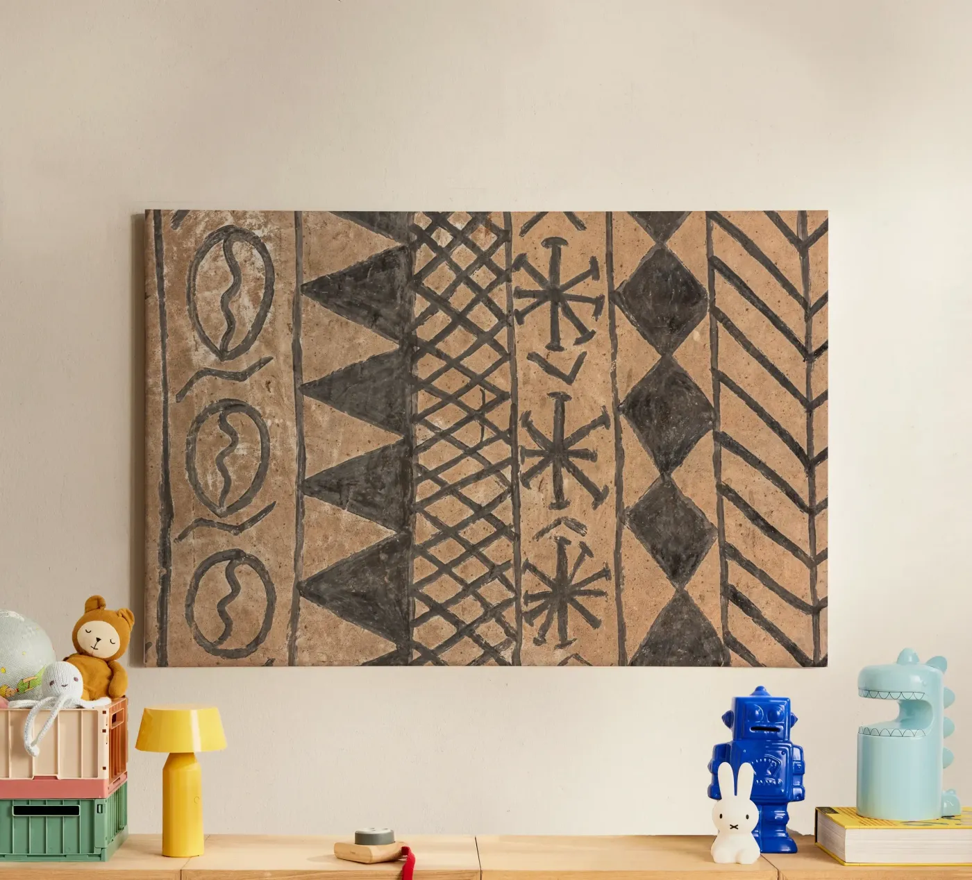 African pattern canvas van photolovers