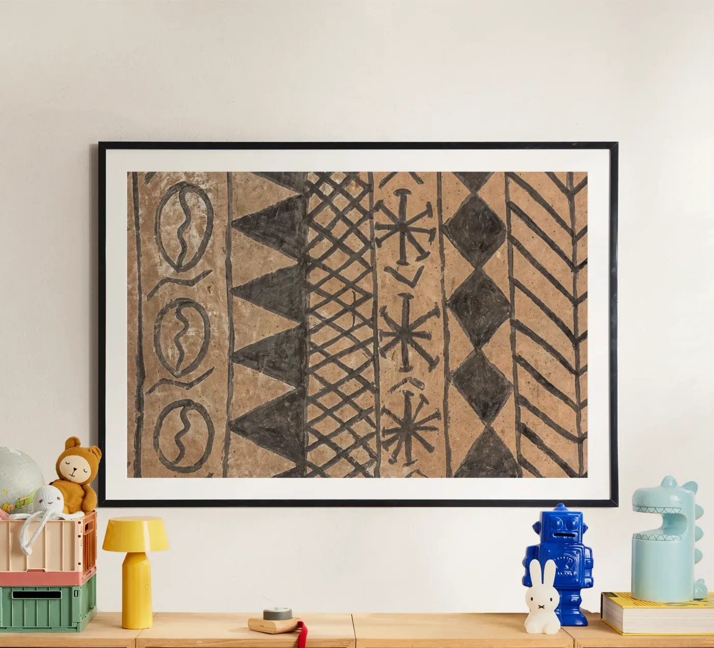 African pattern Poster von photolovers
