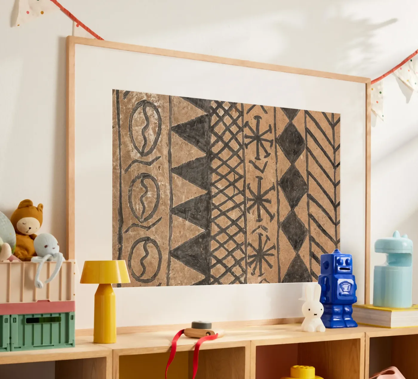 African pattern Poster von photolovers