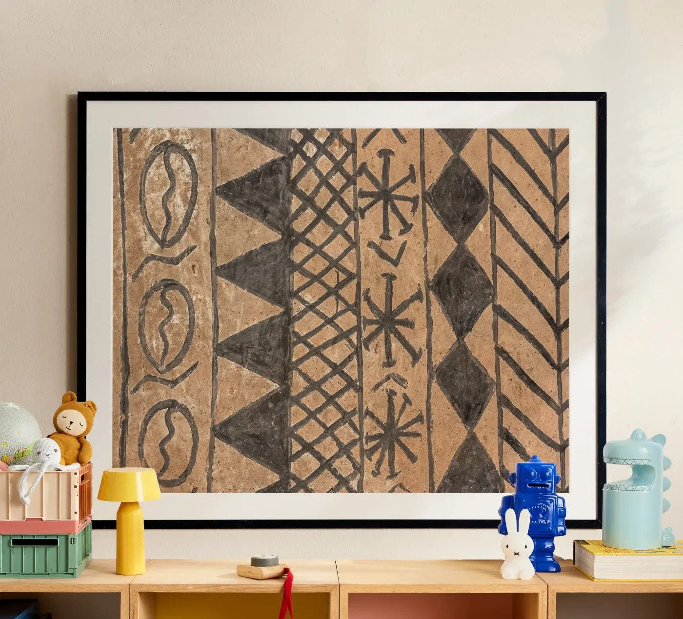 African pattern Poster von photolovers