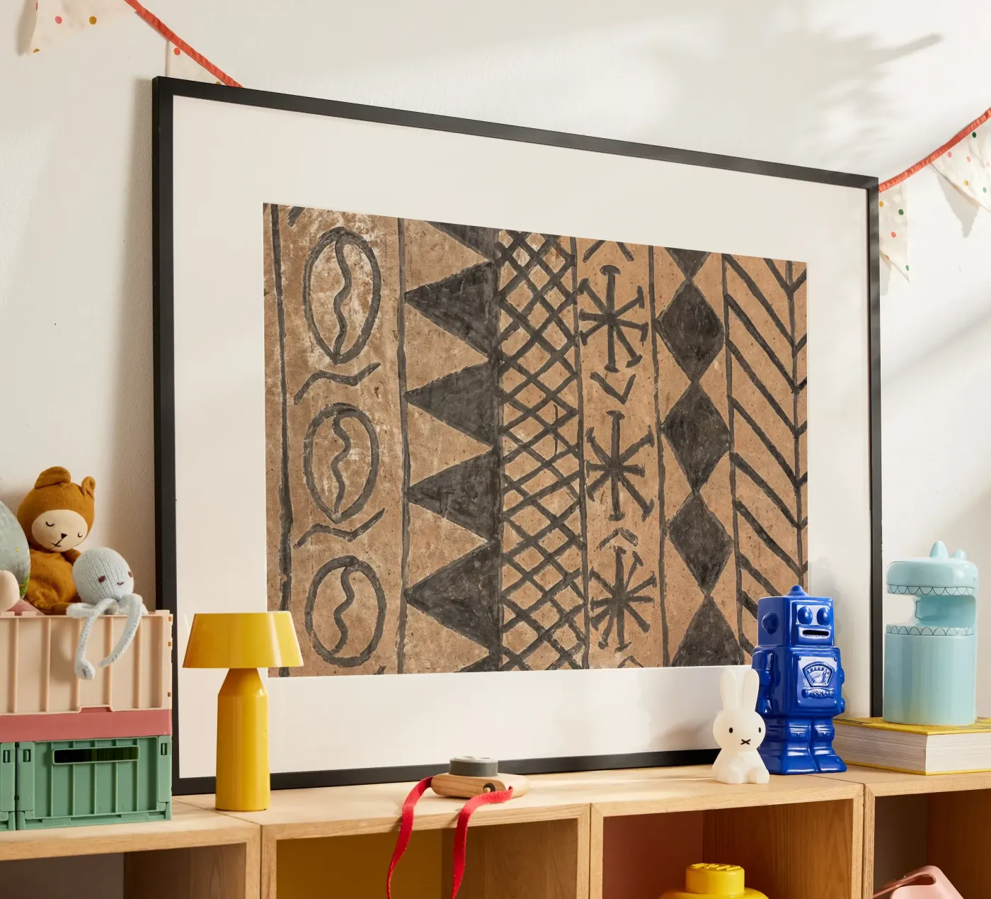 African pattern Poster von photolovers