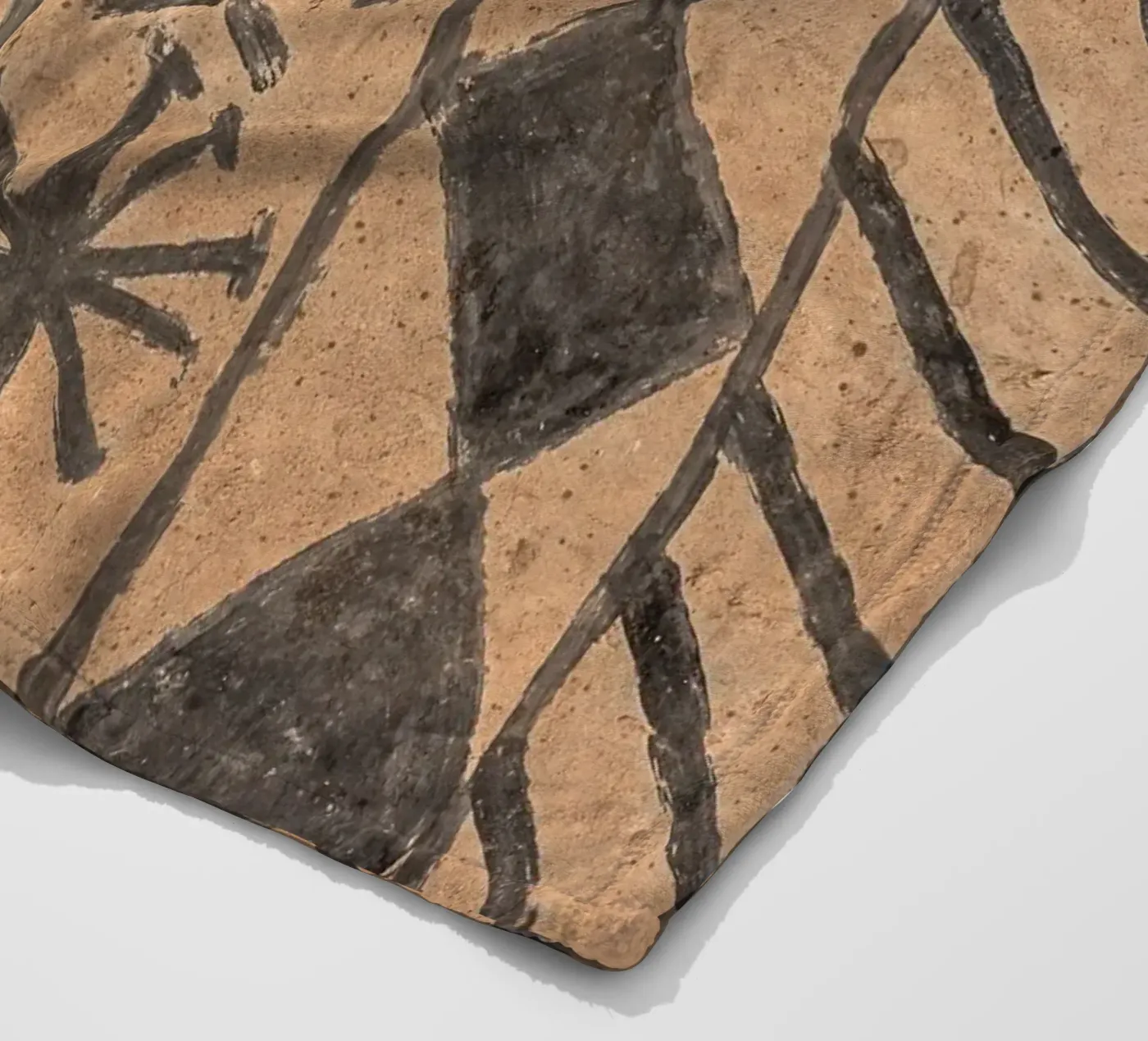 African pattern fleece blanket by photolovers