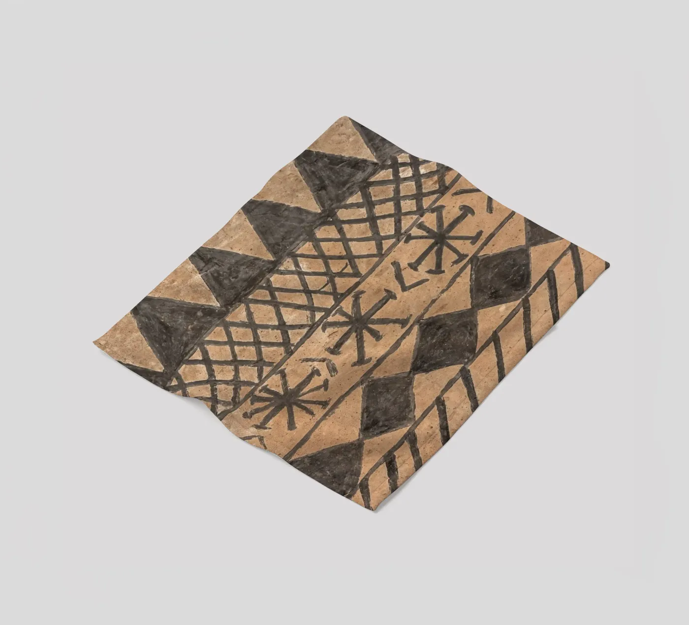 African pattern fleece blanket by photolovers