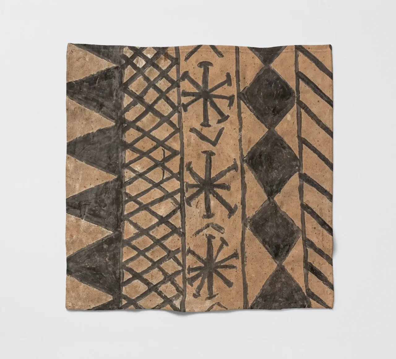 African pattern fleece blanket by photolovers