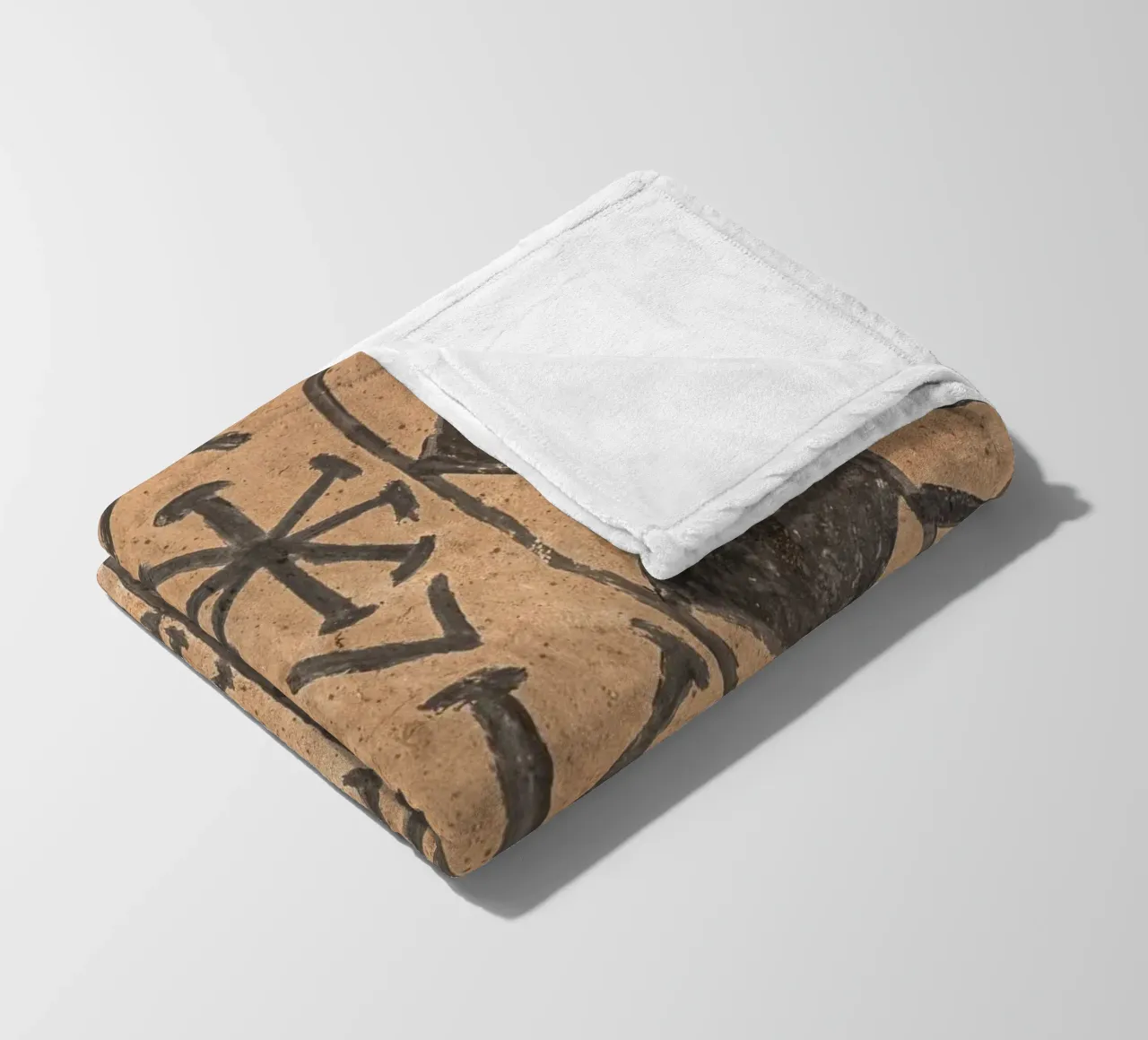 African pattern fleece blanket by photolovers