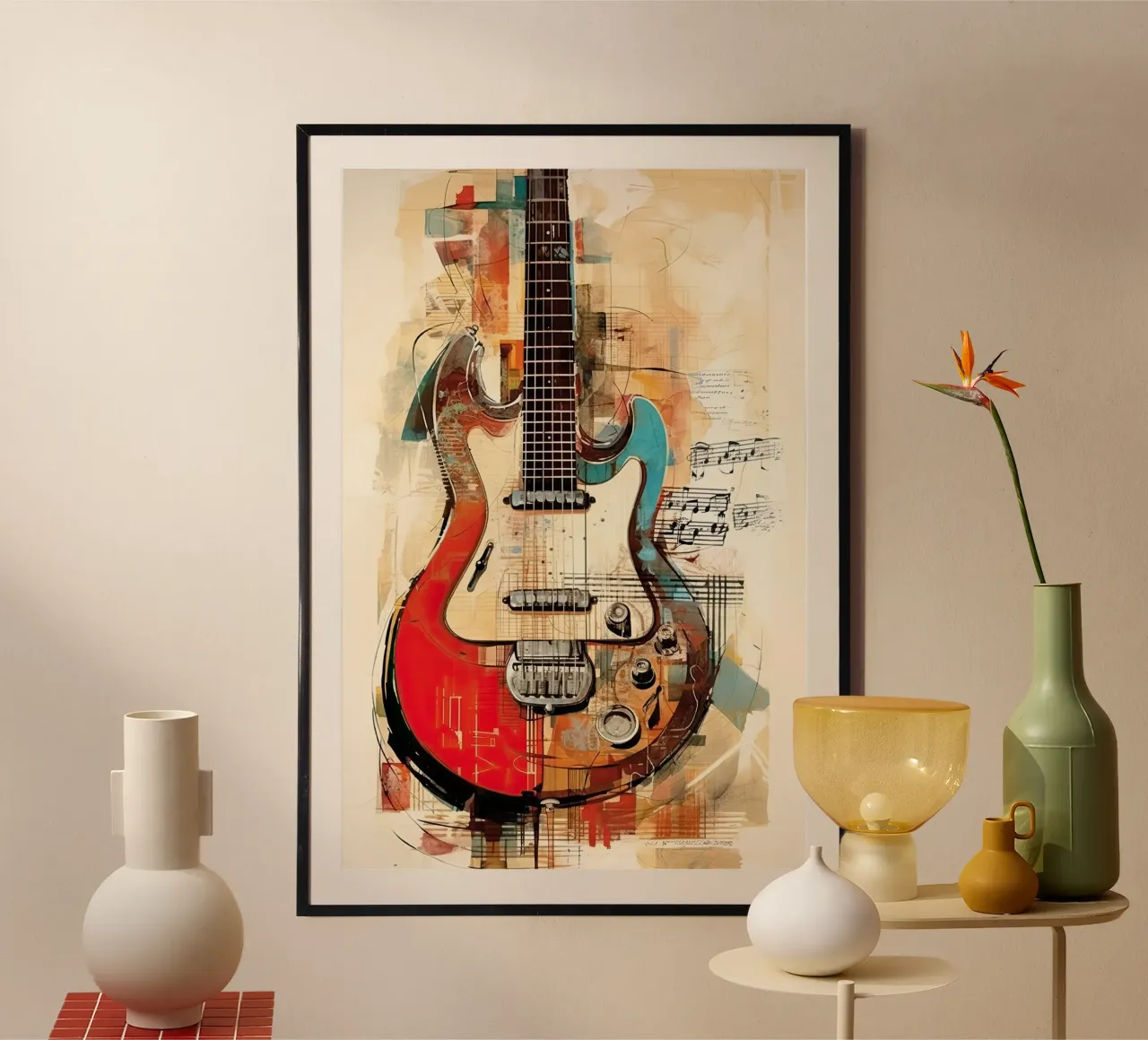 Arte da parete di Imagine poster con telaio in legno da Imagine