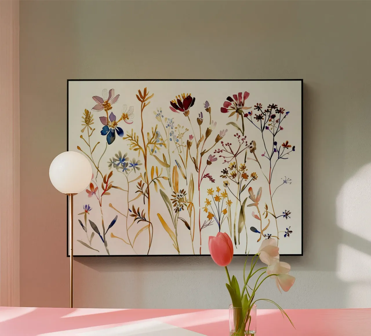 Notes de terrain Sienna plexiglas de Sophia Calder Studio