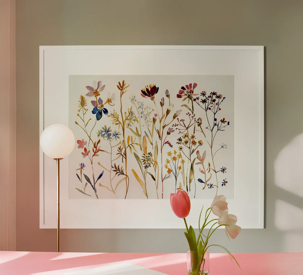 Sienna Field Notes poster by Sophia Calder Studio