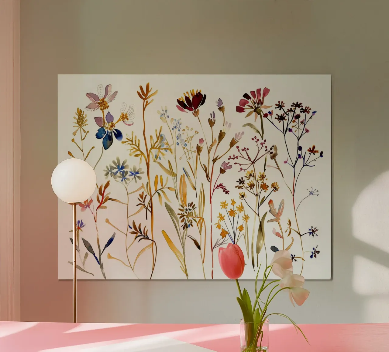 Sienna Field Notes poster by Sophia Calder Studio