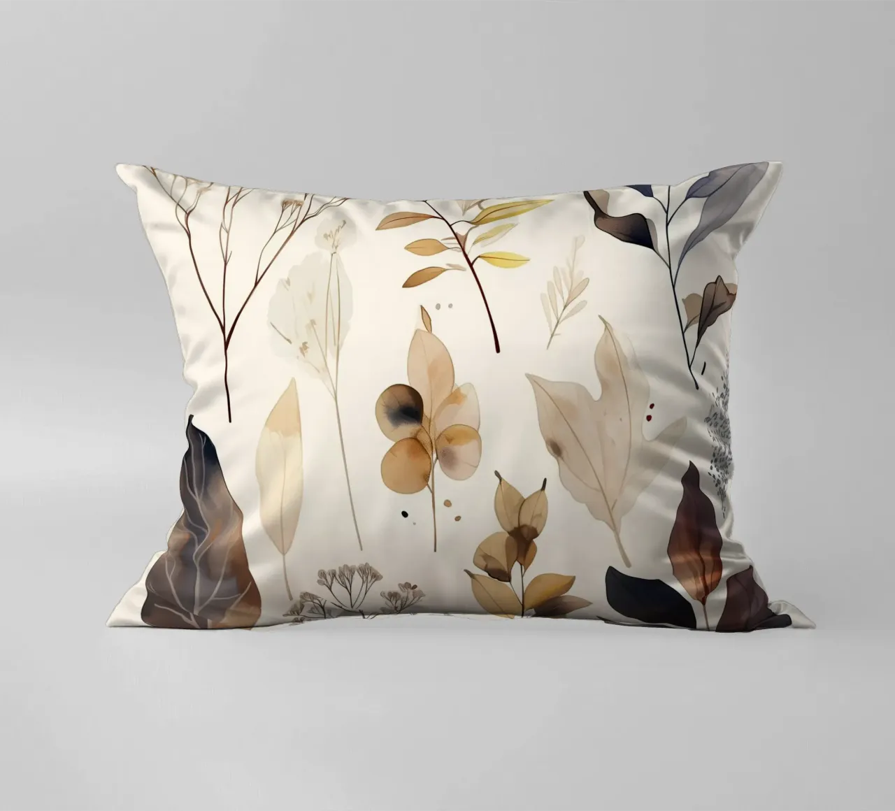 Sussurri d'autunno cuscino da Sophia Calder Studio