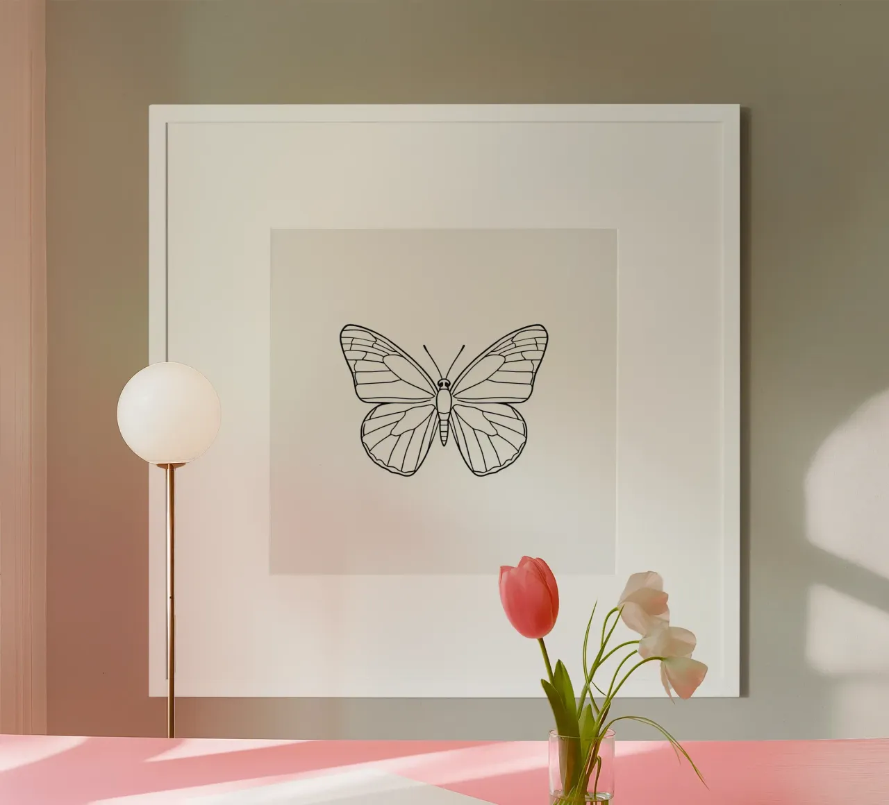 butterfly displaying intricate linework and elegant symmetry hahnemühle by DesignDoodle