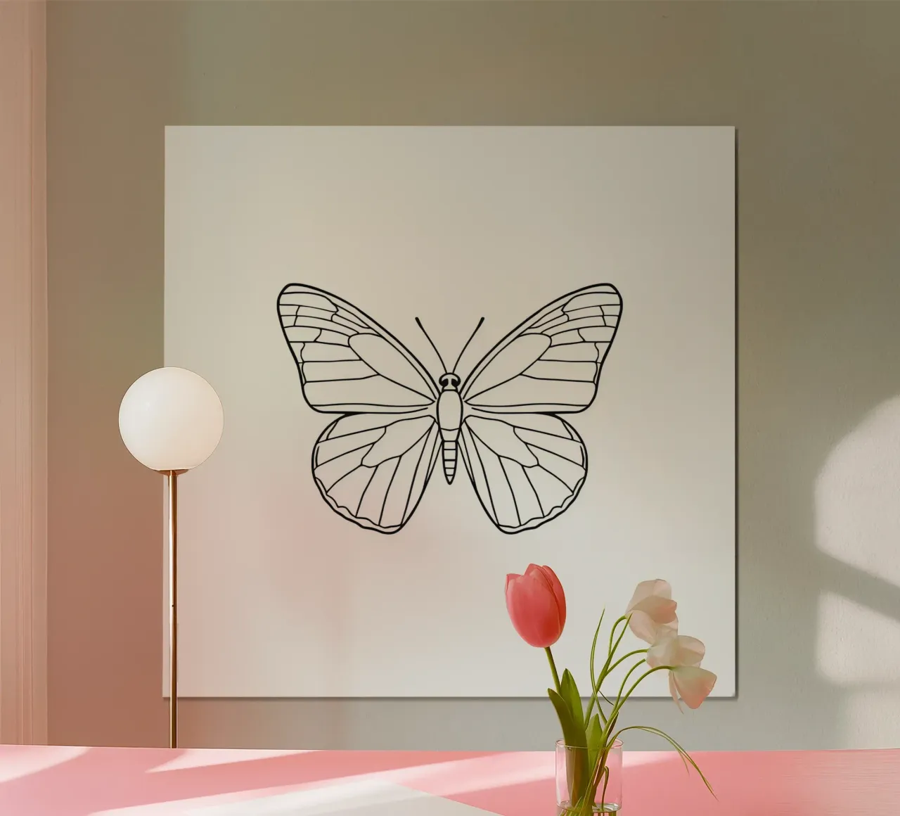 butterfly displaying intricate linework and elegant symmetry hahnemühle by DesignDoodle