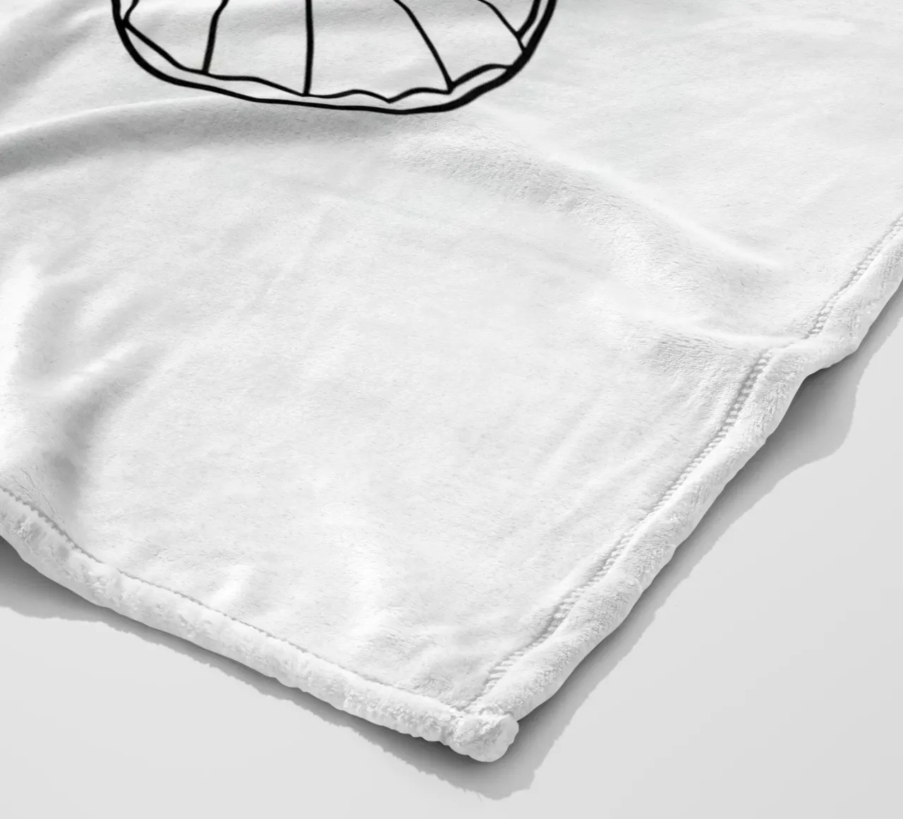 butterfly displaying intricate linework and elegant symmetry fleece blanket by DesignDoodle