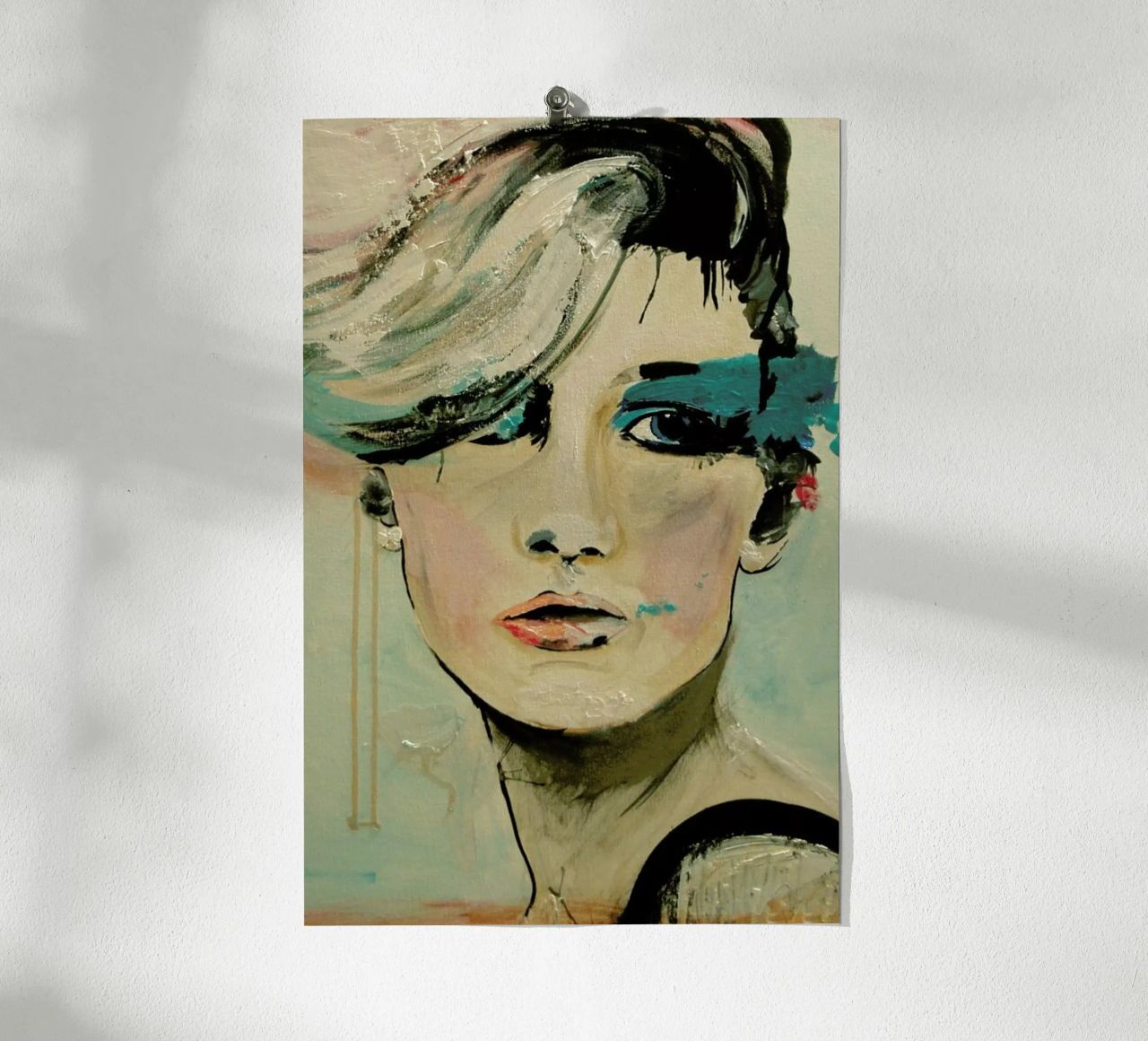 Push Poster von Leigh Viner