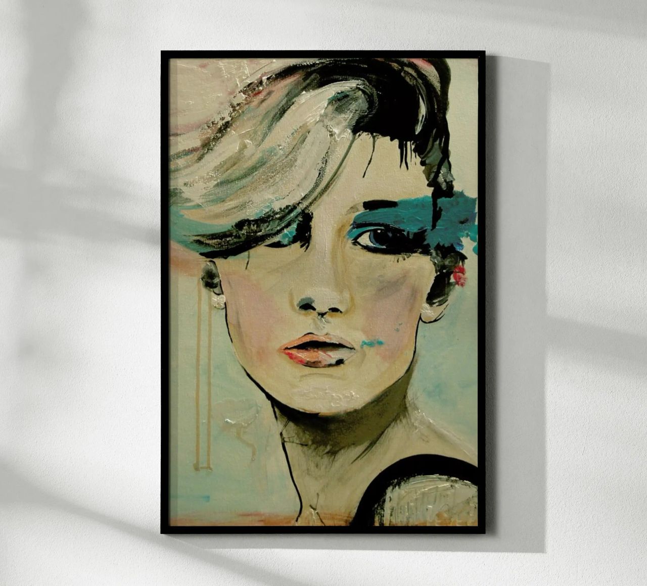 Push Poster von Leigh Viner
