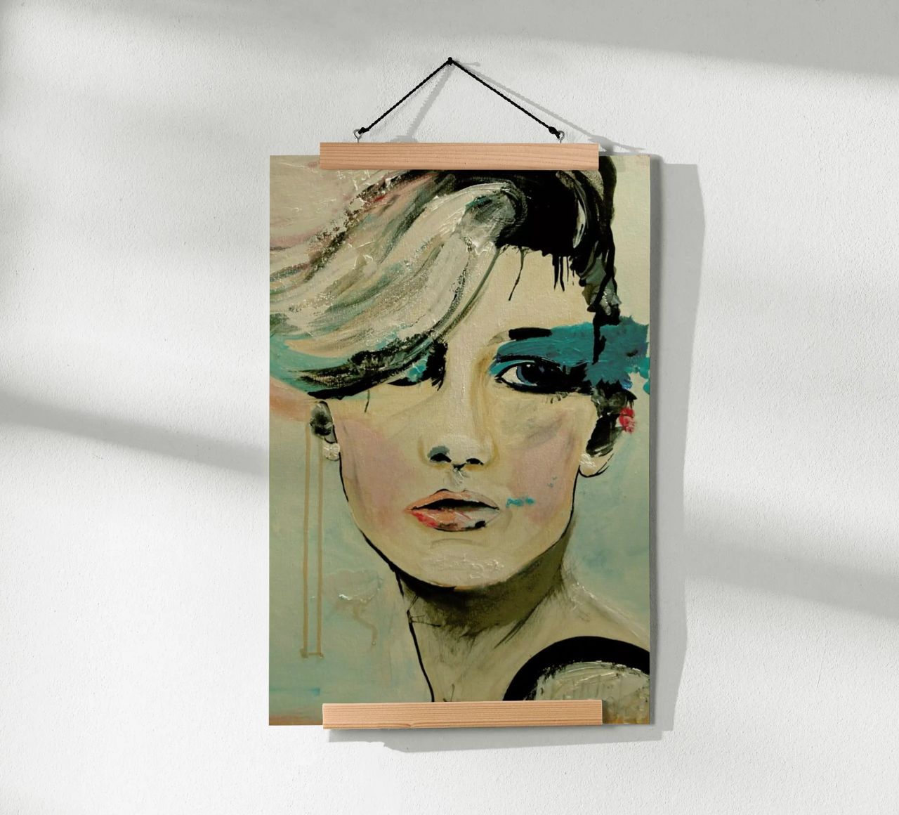 Push Poster von Leigh Viner