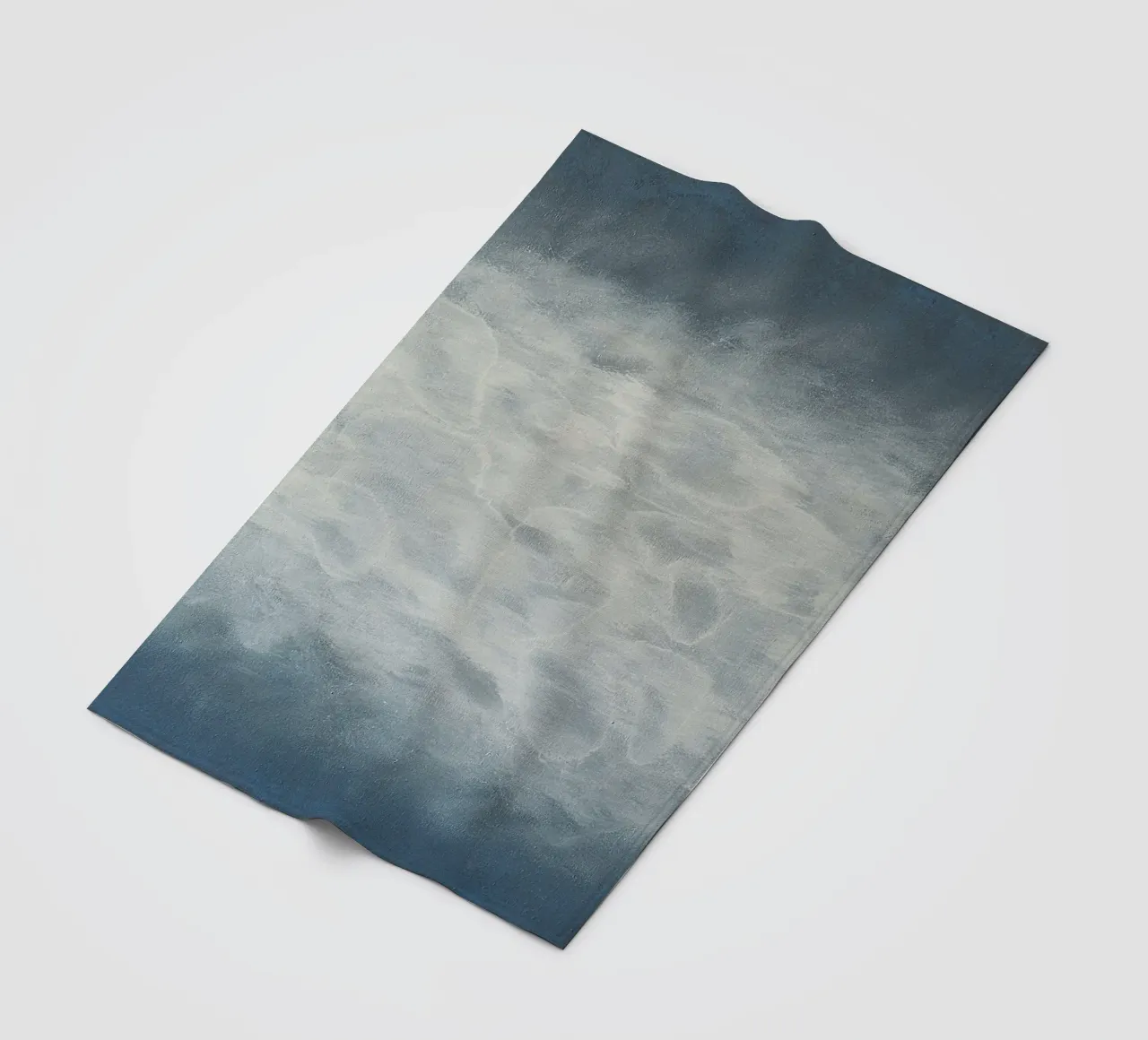 HIDDEN WORLD coperta in pile da Thierry Vobmann Abstract painting