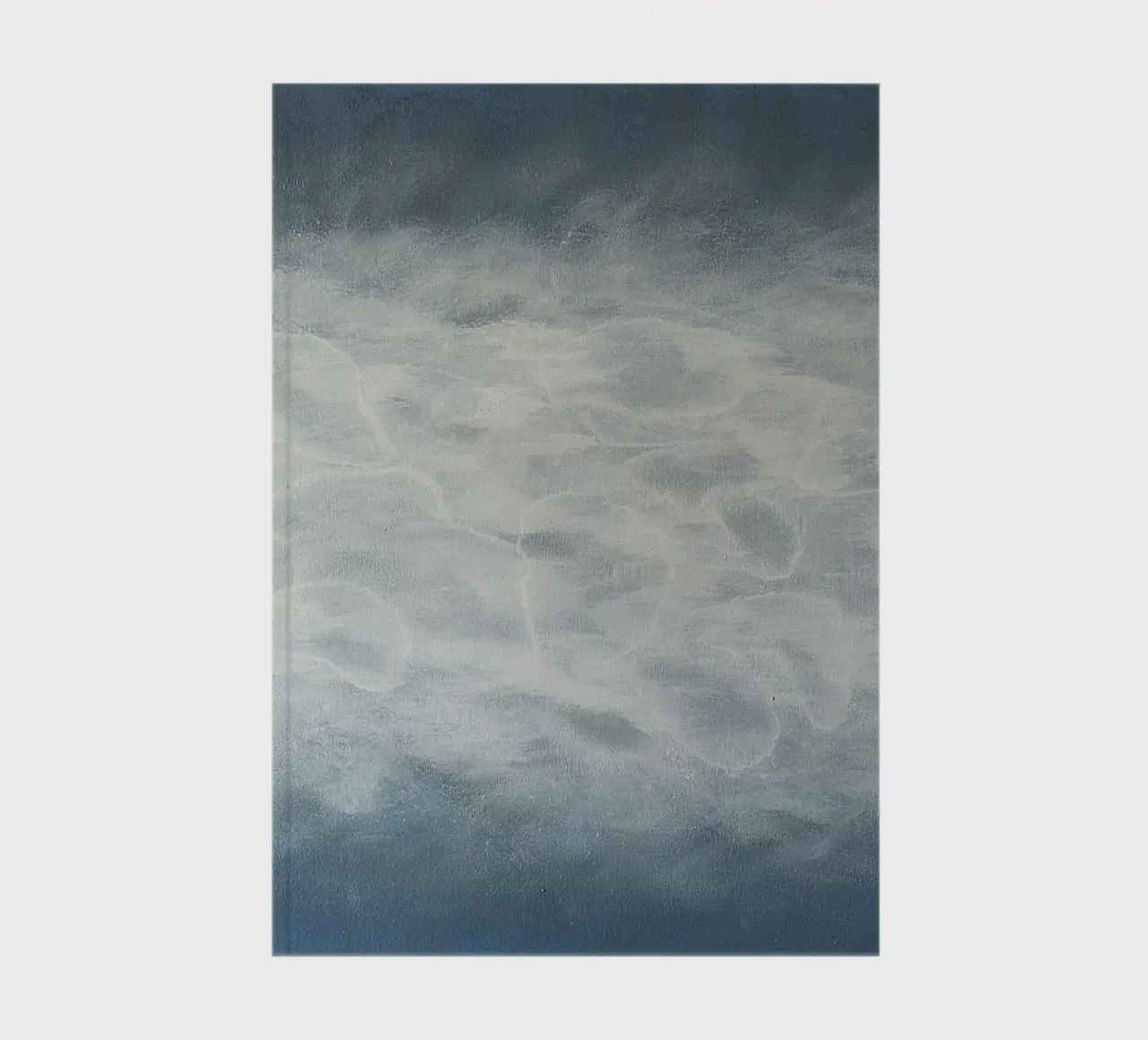 HIDDEN WORLD notebook by Thierry Vobmann Abstract painting