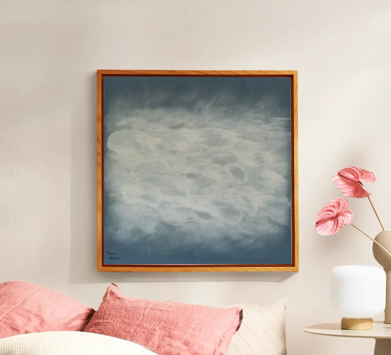 HIDDEN WORLD plexiglass da Thierry Vobmann Abstract painting