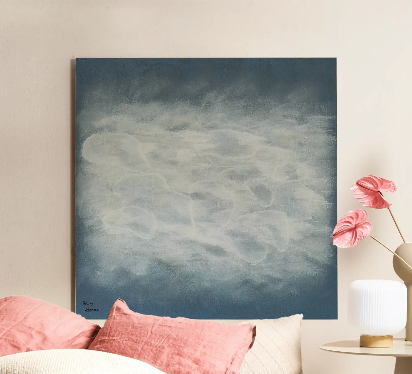 HIDDEN WORLD pannello forex da Thierry Vobmann Abstract painting