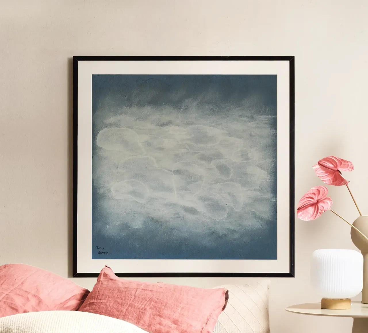 HIDDEN WORLD poster da Thierry Vobmann Abstract painting